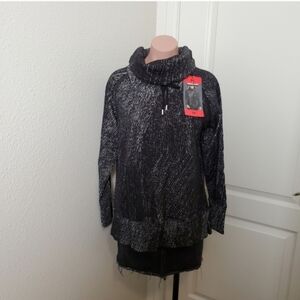 Women'skirkland  Black Sweater Sz M